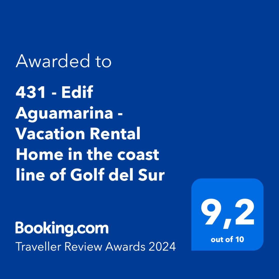 431 - Edif Aguamarina - Vacation Rental Home In The Coast Line Of Golf Del Sur San Miguel de Abona Exterior foto